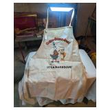 The Flintstones Vintage BBQ Apron
