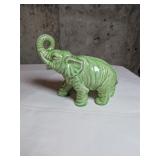 Vintage Green Elephant