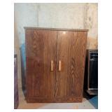 CD VHS DVD Storage Media Cabinet