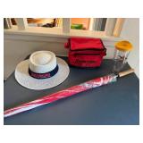 Budweiser LOT - Hat, Umbrella, Lunchbox, Mug
