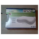 Novaform Comfort Memory Foam Curve Pillow NEW