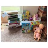 LOT Kids Books, Games, Toys, Puzzles, Etc.
