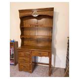 #5 Tall Vintage Hutch Desk