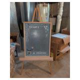 Vintage Easel Chalkboard