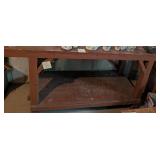 Brown Wooden Work Table