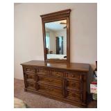 Vintage Dresser w/ Mirror #2