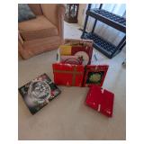 Misc LOT Holiday Platters w/ Boxes