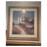 Large Beach House Print