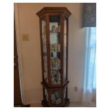 Tall Thin Curio Cabinet
