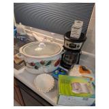 LOT #32 Crock Pot, Coffee Pot, Food Chopper, Etc