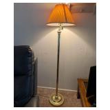 Tall Brass Floor Lamp