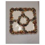 1961 Lefton Serving Platter Fruit Theme