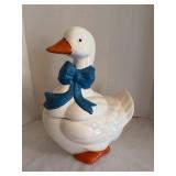 Vintage Ceramic Goose Cookie Jar