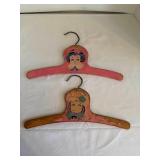 Pair Vintage Childrens Hangers