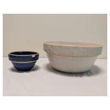 2 Ceramic Mixing Bowls
