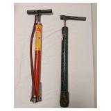 2 Vintage Bicycle Pumps