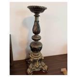 Large Brass Candle Holder