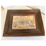 St. Louis 9th MO Regiment Etching
