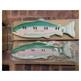Rainbow Trout Coat Hooks