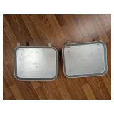 2 Vintage Steak N Shake Car Hop Trays