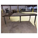 #8 - Metal 5 x 8 Fabrication Table w/ 5/8 Holes