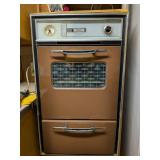 Roper Vintage Brown Wall Oven & Range