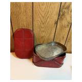 Vintage Red Metal Lunch Pail