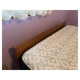 #7 Mid Century Queen Headboard & Footboard