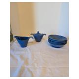 Navy Blue Melmac Dishes