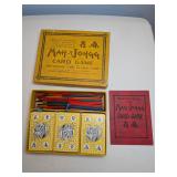 Vintage Mah-Jongg Card Game Set