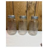 3 Old Judge Coffee Jars