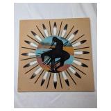 Indian Motif Sand Art