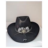 Richard Petty Black Cowboy Hat
