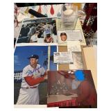 Stan Musial Autographed Pictures, Baseball COA