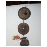 Vintage Mid Century Chinese Good Luck Wall Hanging