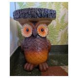 Solar Power Owl Planter