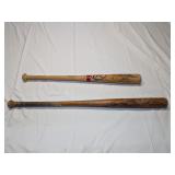 2 Vintage Basebal Bats