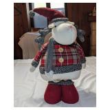 #13 Plush Christmas Doe Decor