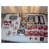 LOT #17 - St. Louis Cardinals Pins, Koozie, Ticket