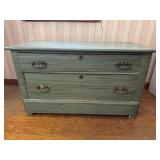 Vintage 2 drawer dresser