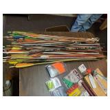 Fletching tool, equipment & arrows