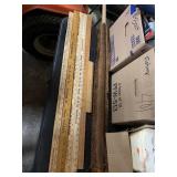 Vintage yardsticks