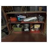 Wooden Camping Box & supplies