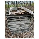 Stack of pallets