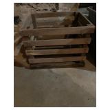 Driftwood & wooden crate