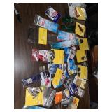 Leaders, large fishing hooks, bottom bouncers etc