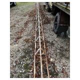 2 Metal TV antennas