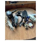 Travel iron, phantom hand sweeper, light etc
