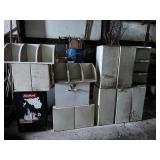 Set of vintage Metal Kitchen cabinets
