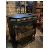 Freestanding Propane Fireplace